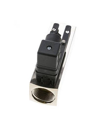 G1'' brass variable area flow switch oil 3-10 l/min 250 bar