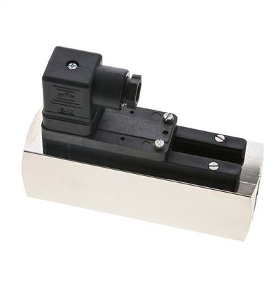 G1'' brass variable area flow switch oil 3-10 l/min 250 bar