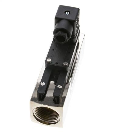 G1'' brass variable area flow switch oil 3-10 l/min 250 bar