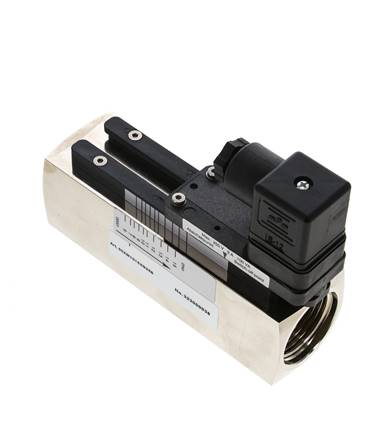G1'' brass variable area flow switch oil 5-15 l/min 250 bar