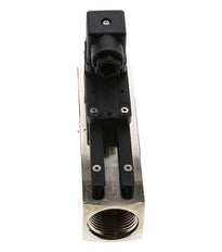 G1'' brass variable area flow switch oil 5-15 l/min 250 bar
