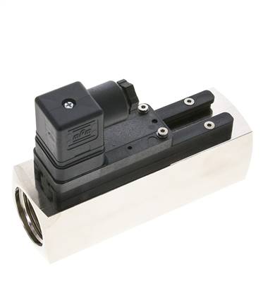 G1'' brass variable area flow switch oil 8-24 l/min 250 bar
