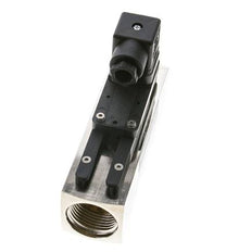 G1'' brass variable area flow switch oil 8-24 l/min 250 bar