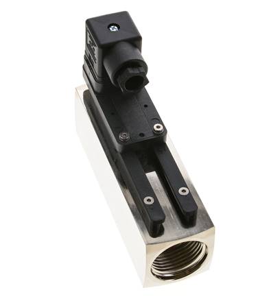 G1'' brass variable area flow switch oil 10-30 l/min 250 bar