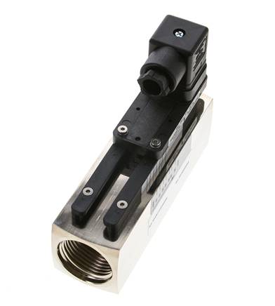 G1'' brass variable area flow switch oil 10-30 l/min 250 bar