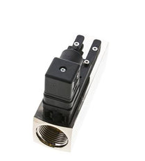 G1'' brass variable area flow switch oil 15-45 l/min 250 bar
