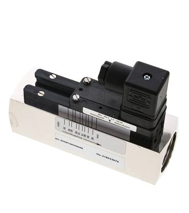G1'' brass variable area flow switch oil 30-90 l/min 250 bar