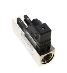 G1'' brass variable area flow switch water 10-30 l/min 250 bar