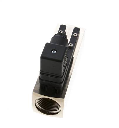 G1'' brass variable area flow switch water 10-30 l/min 250 bar