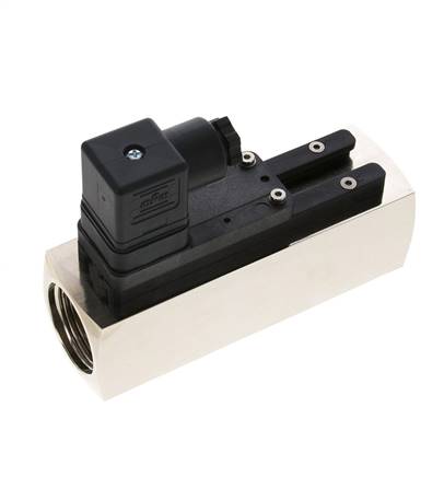 G1'' brass variable area flow switch water 10-30 l/min 250 bar