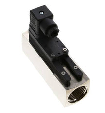 G1'' brass variable area flow switch water 10-30 l/min 250 bar