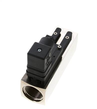 G1'' brass variable area flow switch water 15-45 l/min 250 bar