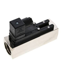 G1'' brass variable area flow switch water 20-60 l/min 250 bar