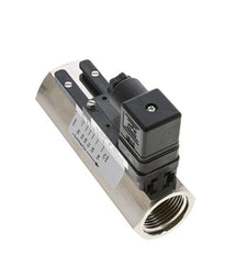 G1'' brass variable area flow switch water 30-90 l/min 250 bar
