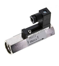 G1/2'' stainless variable area flow switch oil 0.5-1.6 l/min 350 bar