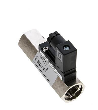G1/2'' stainless variable area flow switch oil 0.5-1.6 l/min 350 bar