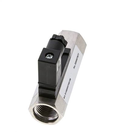 G1/2'' stainless variable area flow switch oil 2-7 l/min 350 bar