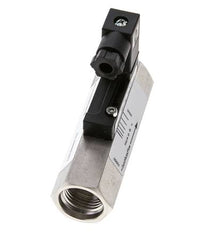 G1/2'' stainless variable area flow switch oil 2-7 l/min 350 bar