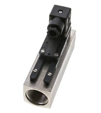 G1'' stainless variable area flow switch oil 3-10 l/min 300 bar