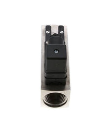 G1'' stainless variable area flow switch oil 5-15 l/min 300 bar