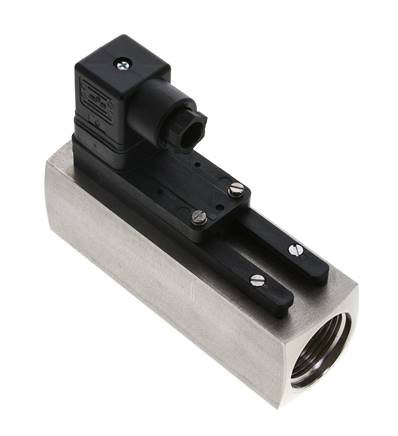 G1'' stainless variable area flow switch oil 5-15 l/min 300 bar