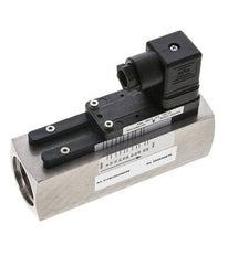 G1'' stainless variable area flow switch oil 8-24 l/min 300 bar