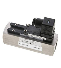 G1'' stainless variable area flow switch oil 8-24 l/min 300 bar