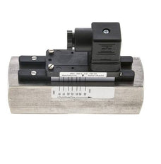 G1'' stainless variable area flow switch oil 10-30 l/min 300 bar