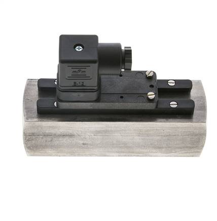 G1'' stainless variable area flow switch oil 10-30 l/min 300 bar