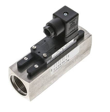 G1'' stainless variable area flow switch oil 10-30 l/min 300 bar