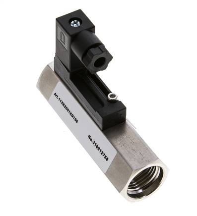 G1/2'' stainless variable area flow switch water 0.4-1.8 l/min 350 bar