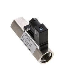 G1/2'' stainless variable area flow switch water 0.8-3.2 l/min 350 bar