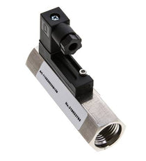 G1/2'' stainless variable area flow switch water 0.8-3.2 l/min 350 bar
