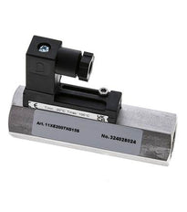 G1/2'' stainless variable area flow switch water 2-7 l/min 350 bar