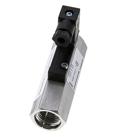 G1/2'' stainless variable area flow switch water 2-7 l/min 350 bar