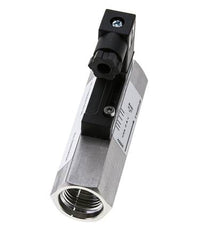 G1/2'' stainless variable area flow switch water 2-7 l/min 350 bar