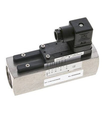 G1'' stainless variable area flow switch water 10-30 l/min 300 bar