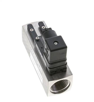 G1'' stainless variable area flow switch water 10-30 l/min 300 bar