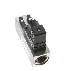 G1'' stainless variable area flow switch water 10-30 l/min 300 bar