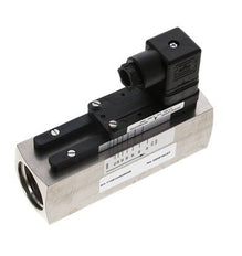 G1'' stainless variable area flow switch water 15-45 l/min 300 bar