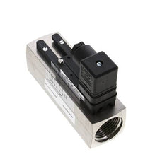 G1'' stainless variable area flow switch water 15-45 l/min 300 bar