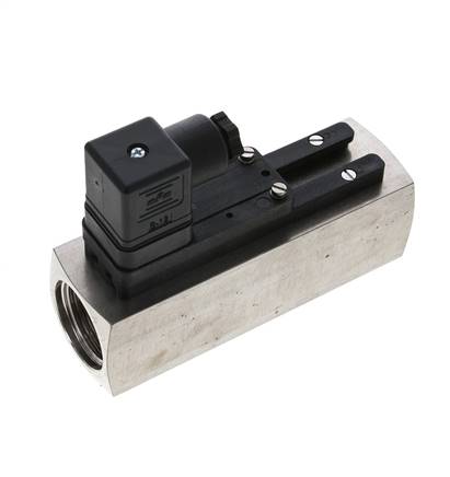 G1'' stainless variable area flow switch water 15-45 l/min 300 bar