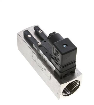 G1'' stainless variable area flow switch water 20-60 l/min 300 bar