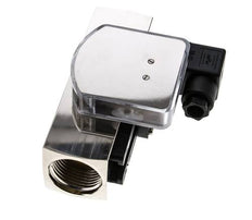 G1'' brass variable area flow meter & switch oil 0.1-0.8 l/min