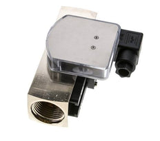 G1'' brass variable area flow meter & switch oil 0.5-1.5 l/min