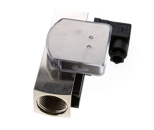 G1'' brass variable area flow meter & switch oil 2-8 l/min