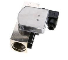 G1'' brass variable area flow meter & switch oil 3-10 l/min
