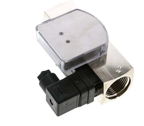 G1'' brass variable area flow meter & switch oil 3-10 l/min
