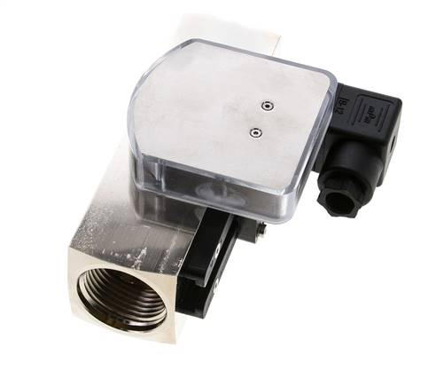 G1'' brass variable area flow meter & switch oil 5-15 l/min