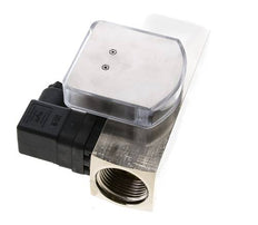 G1'' brass variable area flow meter & switch oil 5-15 l/min